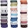 Ieebee 44 Rolls Washi Tape Set 10 mm and 15 mm Wide Grid Colored Masking Tape for Scrapbooking Supplies DIY Crafts Journal Supplies Planner Junk Journal Minimalist