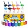 The Mega Deals Kids Paint Set  Kids Paint with Toddler Art Supplies Included Washable Paint for Kids with Toddler Paint Brushes and Paint Cups Complete Toddler Painting Set Paint for Kids Supplies