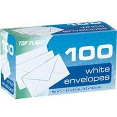 Top Flight Boxed Envelopes Pack of 100
