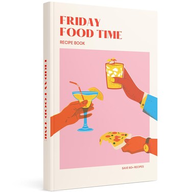 Lamare Blank Recipe Book to Write in your Own Recipes Cute Empty Cook Books Blank  60 Recipe Book Blank Cookbooks for Family Recipes 8x6 Hardcover Recipe notebook to Write Your Own Recipes