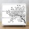 Alwayspon SelfAdhesive Dresser Sticker Peel and Stick Furniture StickersDecals Removable Furniture Skin 003 MALM