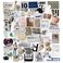 ZJSXINDI Stickers Aesthetic Waterproof Laptop Stickers Decals 57 Pcs for Water Bottle Laptop Computer Skateboard BumperAesthetic Vsco Vinyl Stickers for Kids Teens Girls Khaki