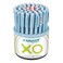 Hauser Germany XO 07mm Ball Pen Tumbler  Sleek Body  Minimalistic Design  Matt Finish  Solid Body Type  Low Viscosity Ink With Ultra Durable Tip  Blue Black  Red Ink Pack of 50 Pens
