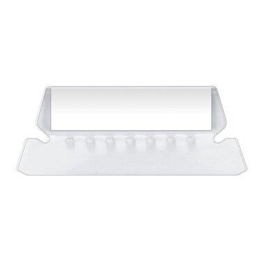 Pendaflex Insertable Plastic Tabs Hanging Folder Tabs 2 Clear 25 Tabs and Inserts per Pack 42