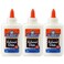 ELMERS Washable Liquid School Glue Set of 3 Size 125 H x 25 W x 575 D