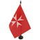 AZ FLAG Table Flag Activities of the Order of Malta 21 x 14 cm  Small Office Flags Saint John of Jerusalem 14 x 21 cm