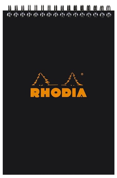 RHODIA WIREBD GRAPH 6X825 BLK