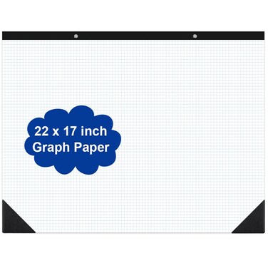 Large Engineering Graph Paper  22 x 17 Grid Paper 50 Sheets100 Pages 4x4 Blue Grid Paper Pad Giant Drafting Pad Sketching Graph Paper for Engineer Architect Designer Mathematician Draftsman