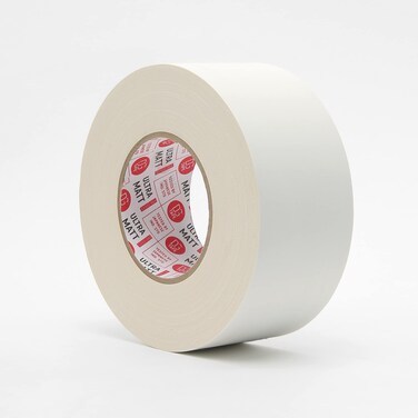 DGTAPE 3in X 60ya  White ultraMATT Wide Gaffer Tape  Matte Finish Professional Grade  Perfect Natural Rubber Adhesive Back NonReflective  Ease Tear by Hand UM7250W 3 in X 60 ya White