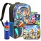 Power Rangers Backpack with Lunchbox Set  Bundle with 16 Power Rangers Backpack Power Rangers Lunch Box Water Bottle Stickers More  Power Rangers Backpack for Boys
