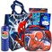 Marvel Spiderman Lunch Box Set  Bundle with Spidey Lunch Bag Tote Stickers More  SpiderMan Spiderverse School Supplies for Kids