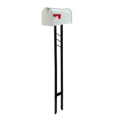 ARCHITECTURAL MAILBOXES MC110WEC EasyInstall Mailbox  Post Combo White M