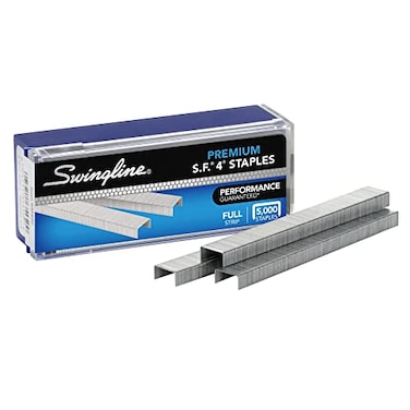 Swingline Staples SF 4 Premium 14 Inches Length 210Strip 5000Box 1 Pack 35450