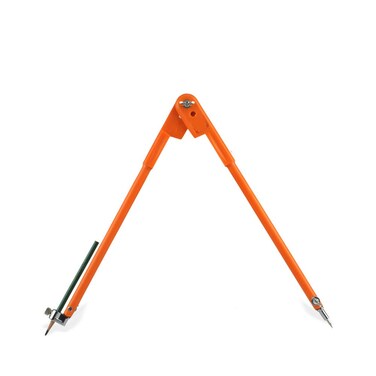 Dtacke Professional Woodworking Compass Pencil Marking Compass Circle Maker Scriber Compass for Geometry Large