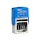 COLOP SelfInking S 260 Message Dater Nontoxic and Water Based Ink Adjustable Date Stamp Paid