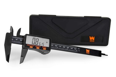 WEN 10761 Electronic 61Inch Digital Caliper with LCD Readout and Storage Case