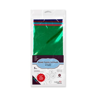 Scrapbook Adhesives by 3L Transfer FOIL SHEETS METALLIC Mixed