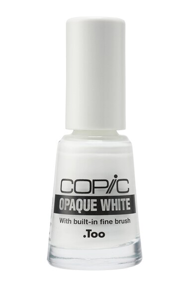 Copic Marker Opaque WaterBased Paint With Brush 7 ml White Copqbrsh