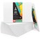 ARTEZA Canvases for Painting Pack of 14 11 x 14 Inches Blank White Canvas Panels 100 Cotton 8 oz GessoPrimed Art Supplies for Acrylic Pouring and Oil Painting