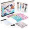 Fashion Angels Fashion Design Light Up Sketch Pad 12521 Light Up Tracing Pad Includes USB Ultra Thin Tablet Includes Stencils and Stickers Recommended for Ages 8 And Up