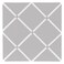 Solid Grey Fabric MemoryMemo Photo Bulletin Board