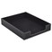 RHCSZ PU Leather 1Layer Stackable Office File Document Tray Case Rack Paper Letter Tray Desk File Document Organizer Holder Black