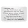 FALOGIJE Engraved Wallet Card Insert Men Anniversary Card Gifts for Husband I Choose You Gifts for Husband from Wife Grooms Gifts for Men Romantic Gifts for Him Fathers Day