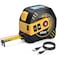 hittaty 2 in 1 Laser Tape Measure 197 ft Laser Measuring Tool  16 ft Measuring Tape SelfLocking with TypeC Charging Measuring Pythagorean Area Volume MinFt Unit Switch 60M