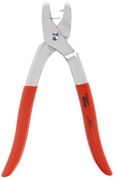 Wiss Crescent 11 Snap Lock Punch for Vinyl and Aluminum Siding and Plastic Skirting  WSLP1 Red