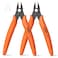 KATA 2Pack Micro Wire Cutters Precision Electronics Flush Cutter and Side Cutting pliers Clean Cut for Model Jewelry Model Kits