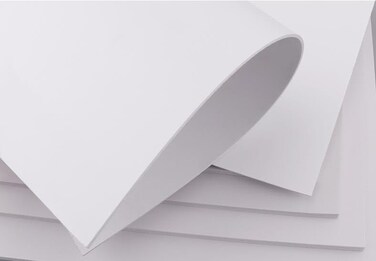 5pcs 300x400mm PVC Sheet Plate WhiteBlack Foam Board Styrofoam Sheet DIY Model Making Material 1m 2mm 3mm 5mm 7mm 8mm 9mm Thickness 2mm White