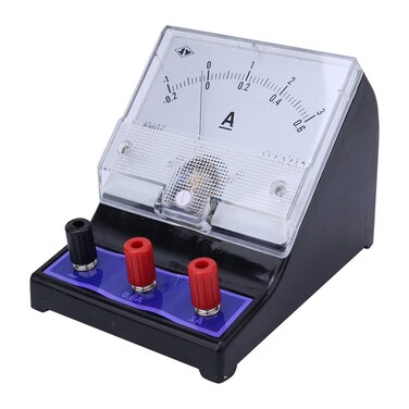 School Galvanometers 006A 03A Multifunction Sports Experiment Ammeter Brain Game Galvanometer Interesting Beautifully Small Galvanometer Outdoor for Conducting Experiments Or Grouping Experiments