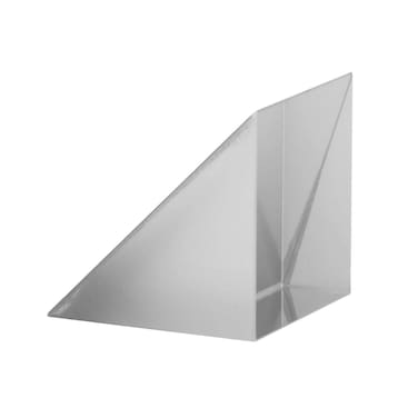 Experiment Prism Triangular Prism High Refraction Educational K9 Optical Glass for Teaching Tool15  15  15