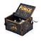 Huntmic Wooden Beauty and The Beast Music BoxHand Crank Classic Antique Carved Wood Musical Boxes Birthday for Kids Children