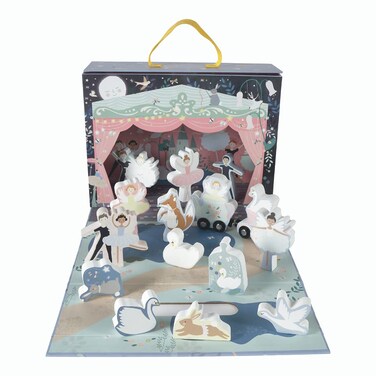 Floss  Rock 43P6363 Enchanted Play Box with Wooden Pieces