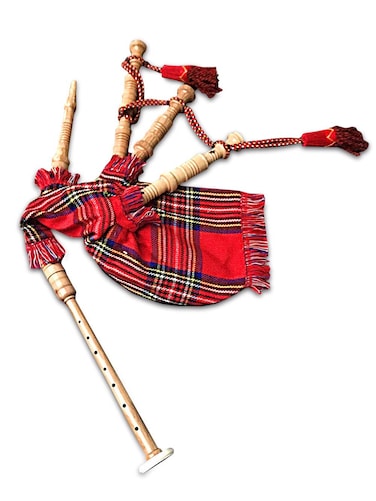 McWilliams Mini Miniature Bagpipe Bagpipe for Beginners Playable Toy Gift