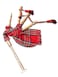 McWilliams Mini Miniature Bagpipe Bagpipe for Beginners Playable Toy Gift