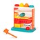 B toys  Pounding Toy  4 Colorful Balls  Hammer  Pound  Play  Developmental  Educational Toy For Toddlers Kids  12 Months   Whacky Ball  Red