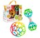 Bright Starts EasyGrasp Oball Bundle Gift Set  Grasp The Day Ball and Rattle Toys 2Pack BPA Free Unisex Newborn
