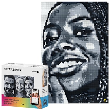 MOZABRICK Photo Constructor Set Model M 20in x 30in 8700 Parts 18 Hours Assembly Turn Your Photo into Peace of Art