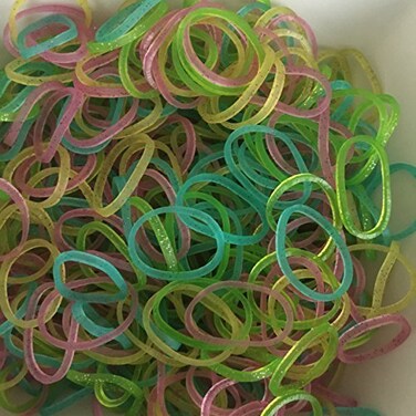 Rainbow Loom Glitter  Twinkle Bright Mix