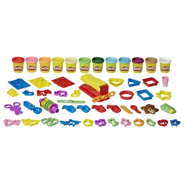 PlayDoh Ultimate Fun Factory Great First PlayDoh Set Multipack Set for Kids 3 Years and Up 47 Tools 12 NonToxic Colors Amazon Exclusive