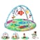 Baby Einstein Sea Floor Explorers 2in1 Water Mat Play Gym 4 Modes for Baby to Play 5 Detachable Toys Easy to Transport Newborn Multicoloured