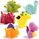XYWQ Floating Baby Bath Toys Set Baby Stuffs Fun Bath Time  Perfect Children Gift for Kids Infant Toddlers Dinosaur Pack of 6