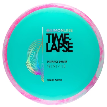 Axiom Discs Fission TimeLapse Simon Lizotte Edition Disc Golf Distance Driver Colors May Vary