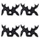 Zelerdo 4 Pack Plastic Moosehead Pool Billiard Cue Bridge Head
