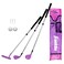 Franklin Sports Kids Golf Set  Youth Adjustable Plastic Golf Club Set  Kids Plastic Golf Set