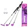 Franklin Sports Kids Golf Set  Youth Adjustable Plastic Golf Club Set  Kids Plastic Golf Set