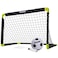 Franklin Sports Kids Mini Soccer Goal Set  Backyard  Indoor Mini Net and Ball Set with Pump  Portable Folding Youth Soccer Goal Set  Perfect Kids Toy Soccer Goal Set  36 x 24