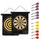 HelaCueil Magnetic Safe Dartboard 38cm 15inch  for Children and Adults Dartboard with 12 darts